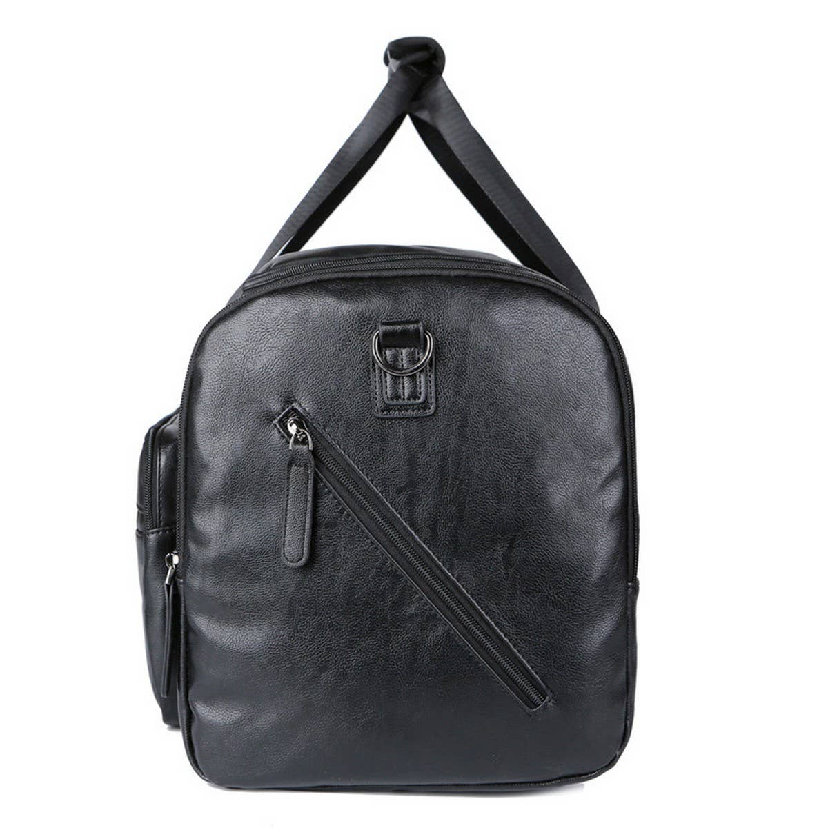 Men's PU Leather Travel Bag, Large Capacity_CWAB5168