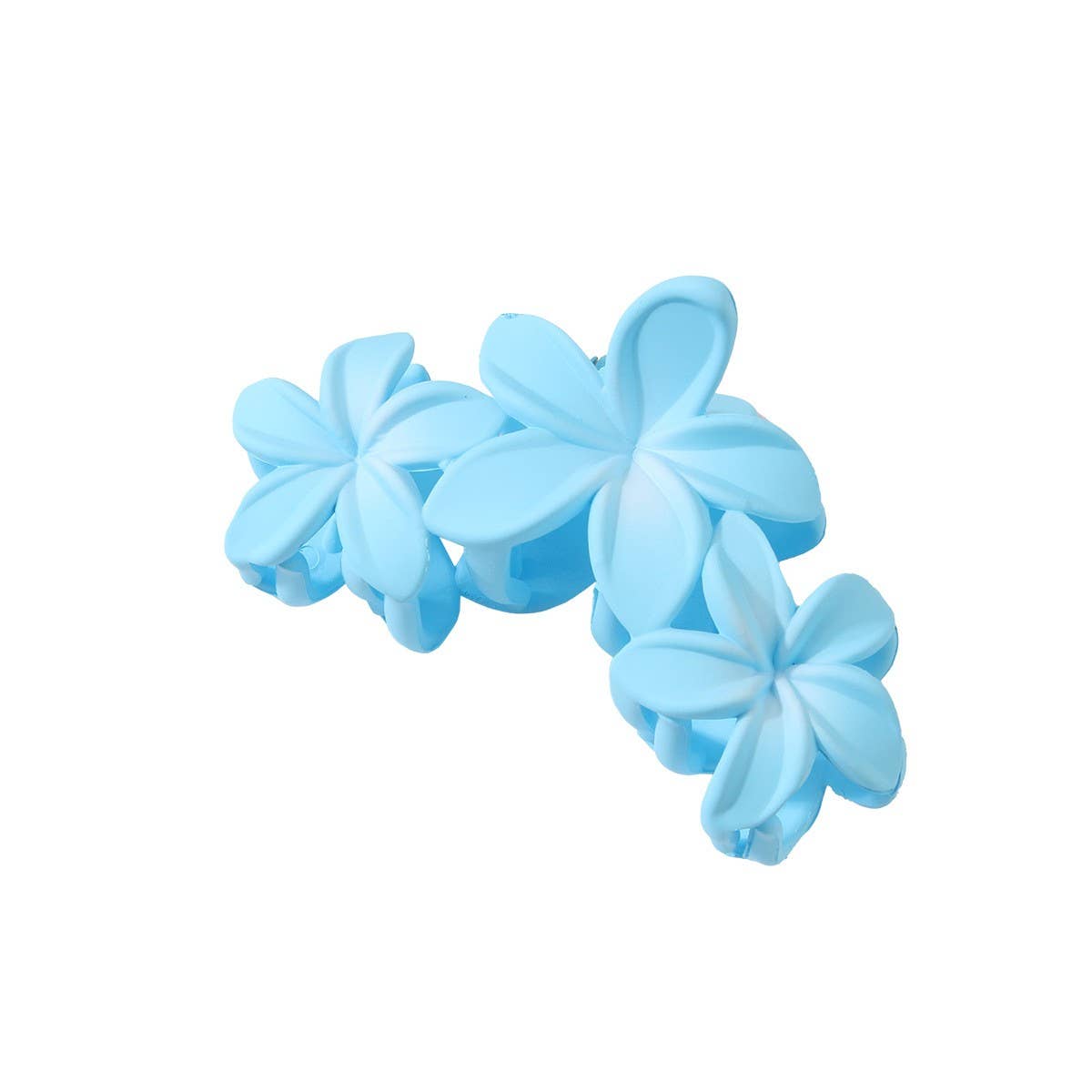 Candy Color Flower Hair Claw, Egg Flower Side Clip_CWMM5007