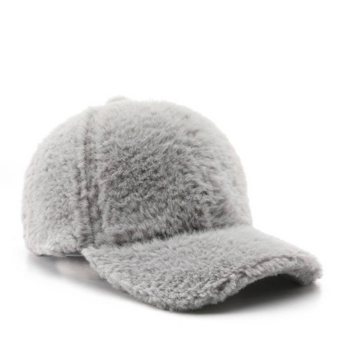 Winter Plush Baseball Hat, Unisex Outdoor Warm Cap_CWAH2169