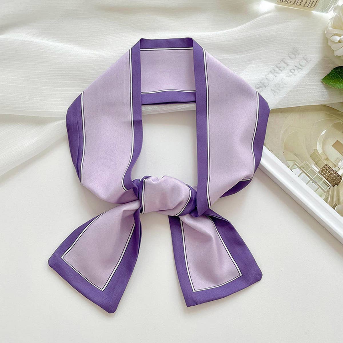 Long Thin Ribbon Scarf ? Ponytail, Neck, or Purse