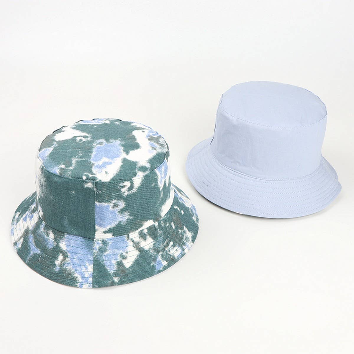CWAH1517_TIE DYE REVERSIBLE SUNSCREEN BUCKET HAT