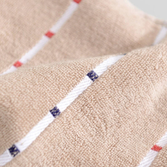 HOUSEHOLD STRIPED COTTON ABSORBENT TOWEL SOFT GIFT