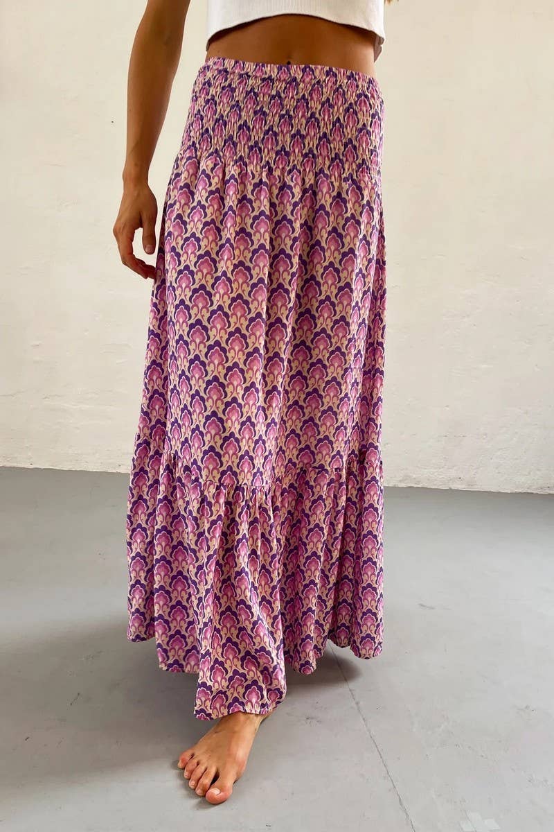 CWBLS0564_NEW SUMMER HOLIDAY STYLE SWING SKIRT