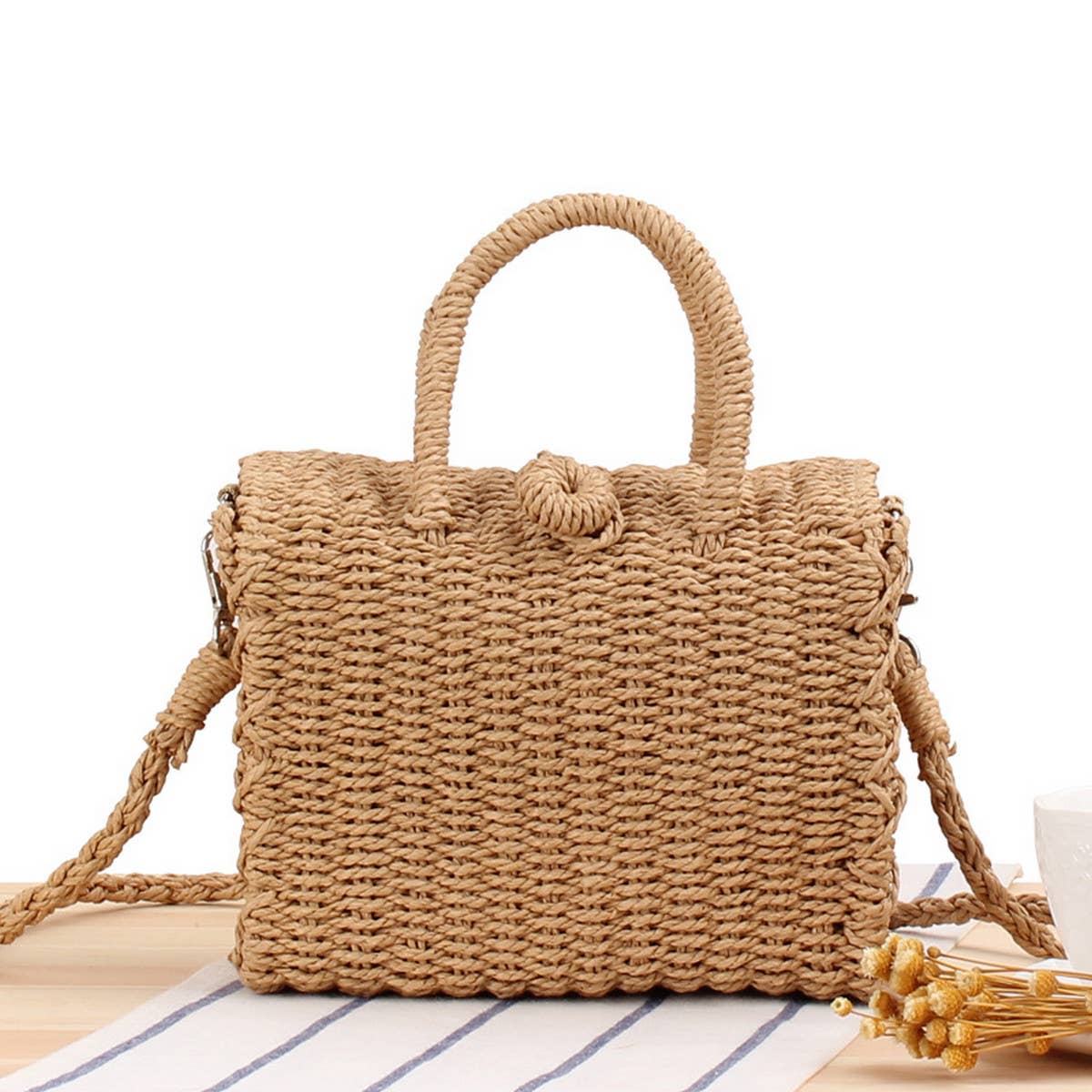 TWO-PURPOSE CASUAL WOVEN BAG_CWAB2104