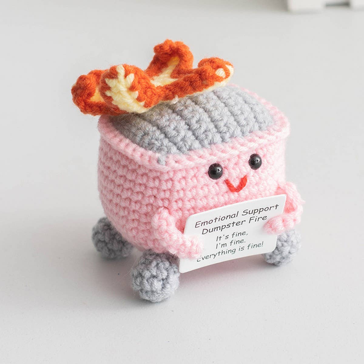 CWMM9276_FUNNY FIRE EXTINGUISHER KNITTED ACCESSORIES