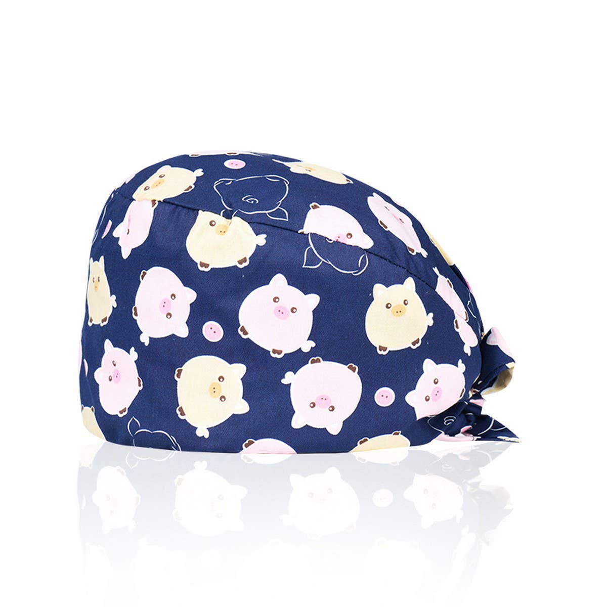 SWEATBAND COTTON PRINTED LACE-UP WORK HAT_CWAH3327