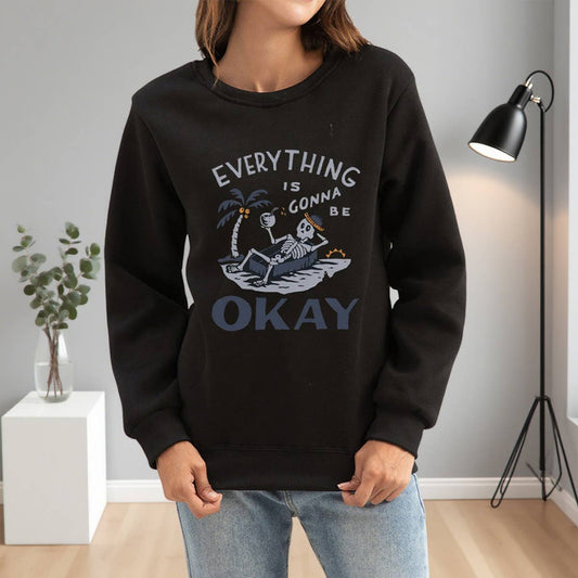 EVERY THING IS GONNA BE OKAY Halloween hoodie