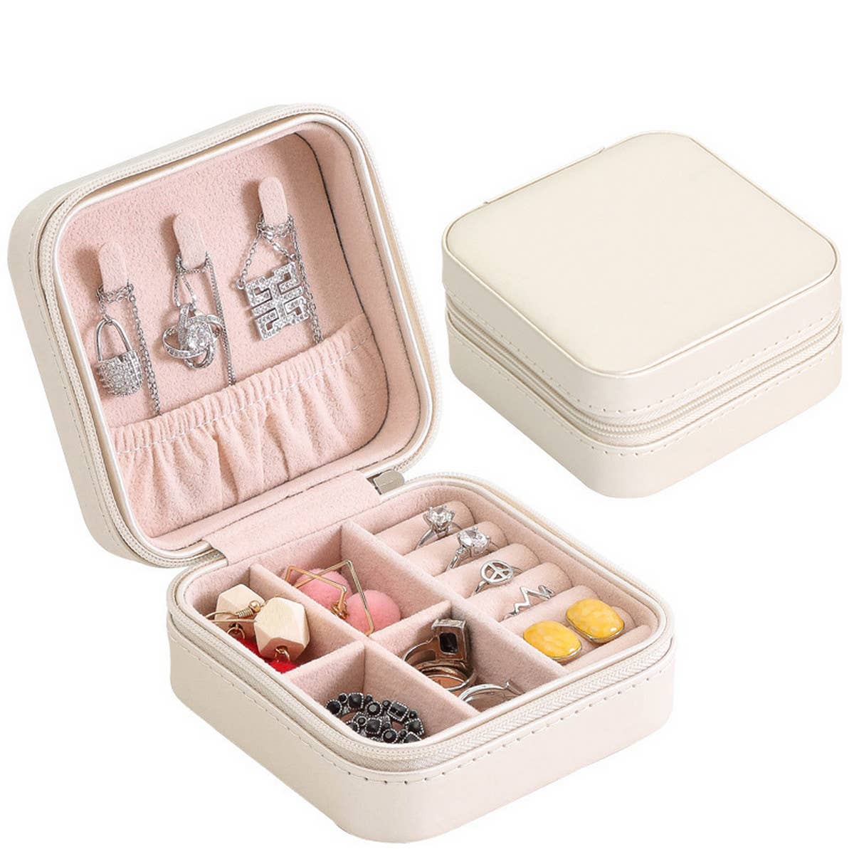 SIMPLE PORTABLE EARRING STORAGE BOX_CWMM1679