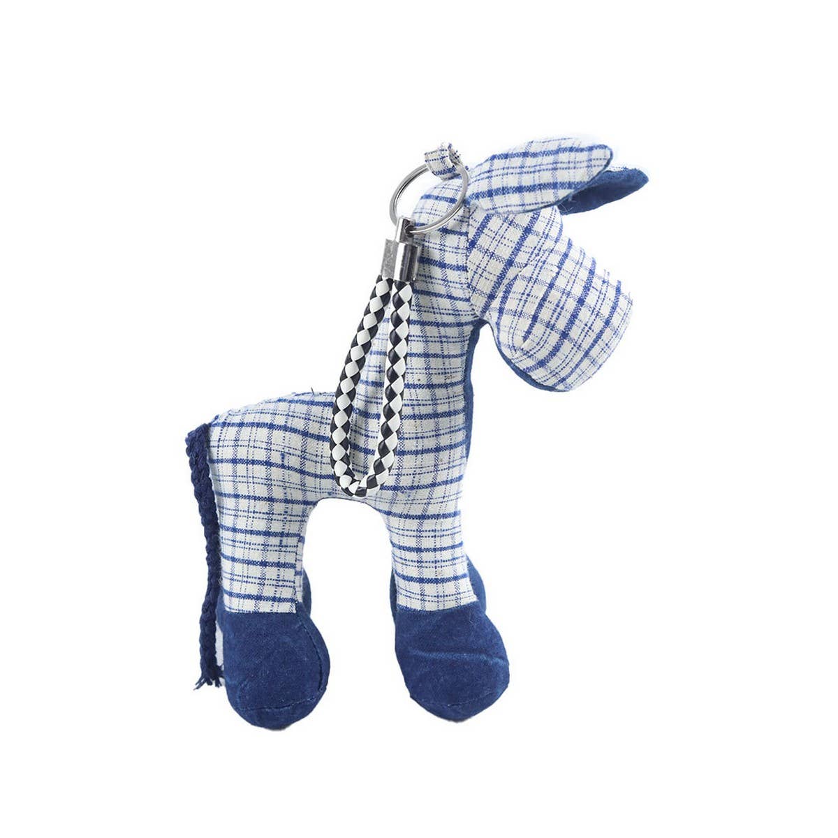 Handmade Indigo Dye Cloth Animal Doll Simple Art