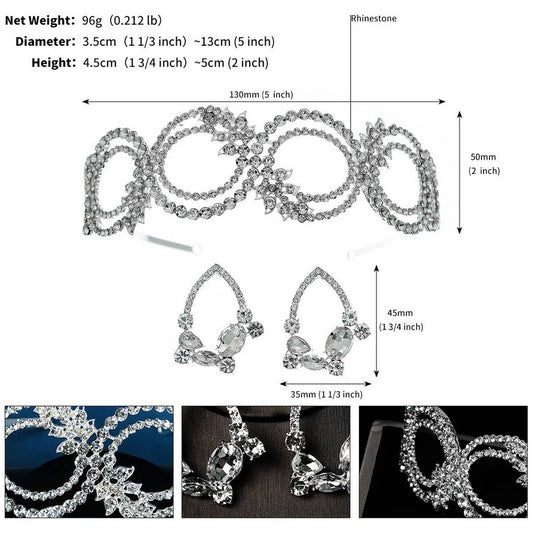 LUXURY BRIDAL HAIR ACCESSORIES SET