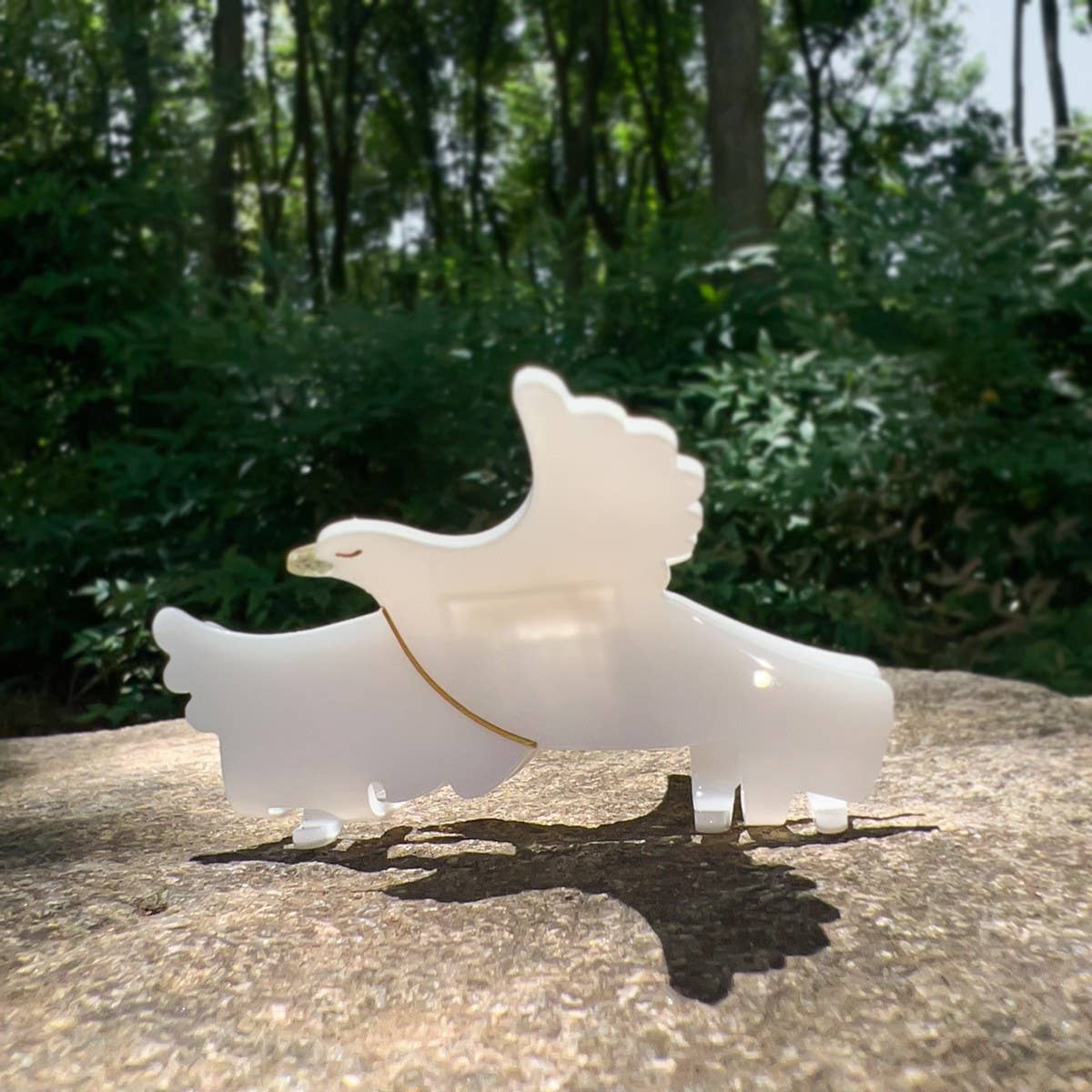 FLYING BIRD TEMPERAMENT SWEET HAIR CLIP_CWAHA1489