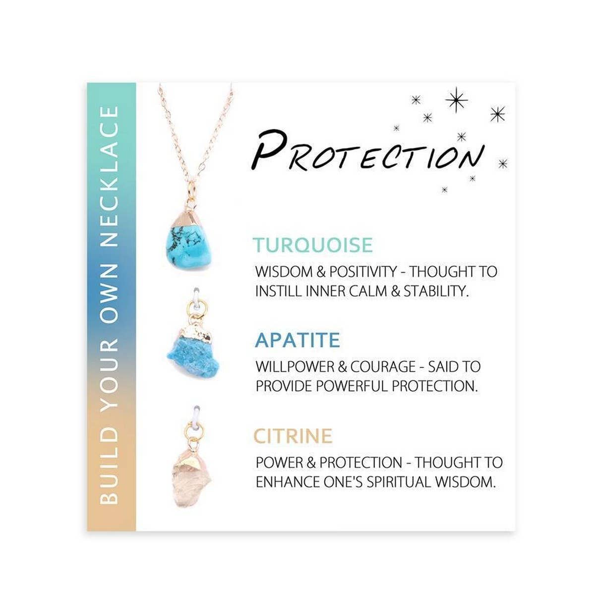 IRREGULAR NATURAL STONE NECKLACE SET