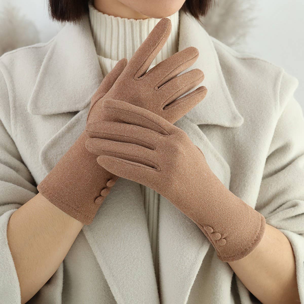 NEW AUTUMN AND WINTER FASHION LADIES WARM GLOVES