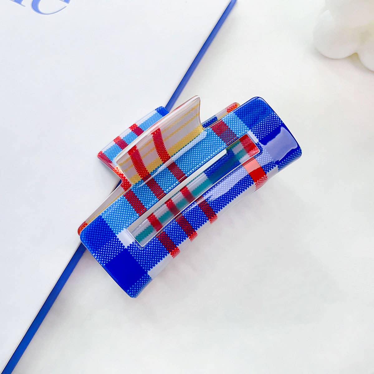 Spring Tropical Floral Hair Claw - Hollow Design_CWAHA0401