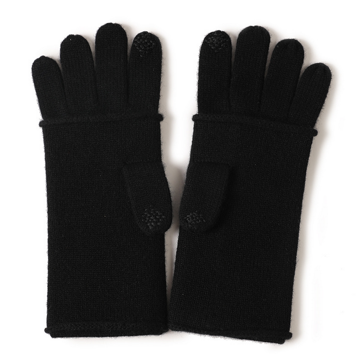 2-in-1 Cashmere Gloves ??Full Finger Touchscreen_CWAG0530