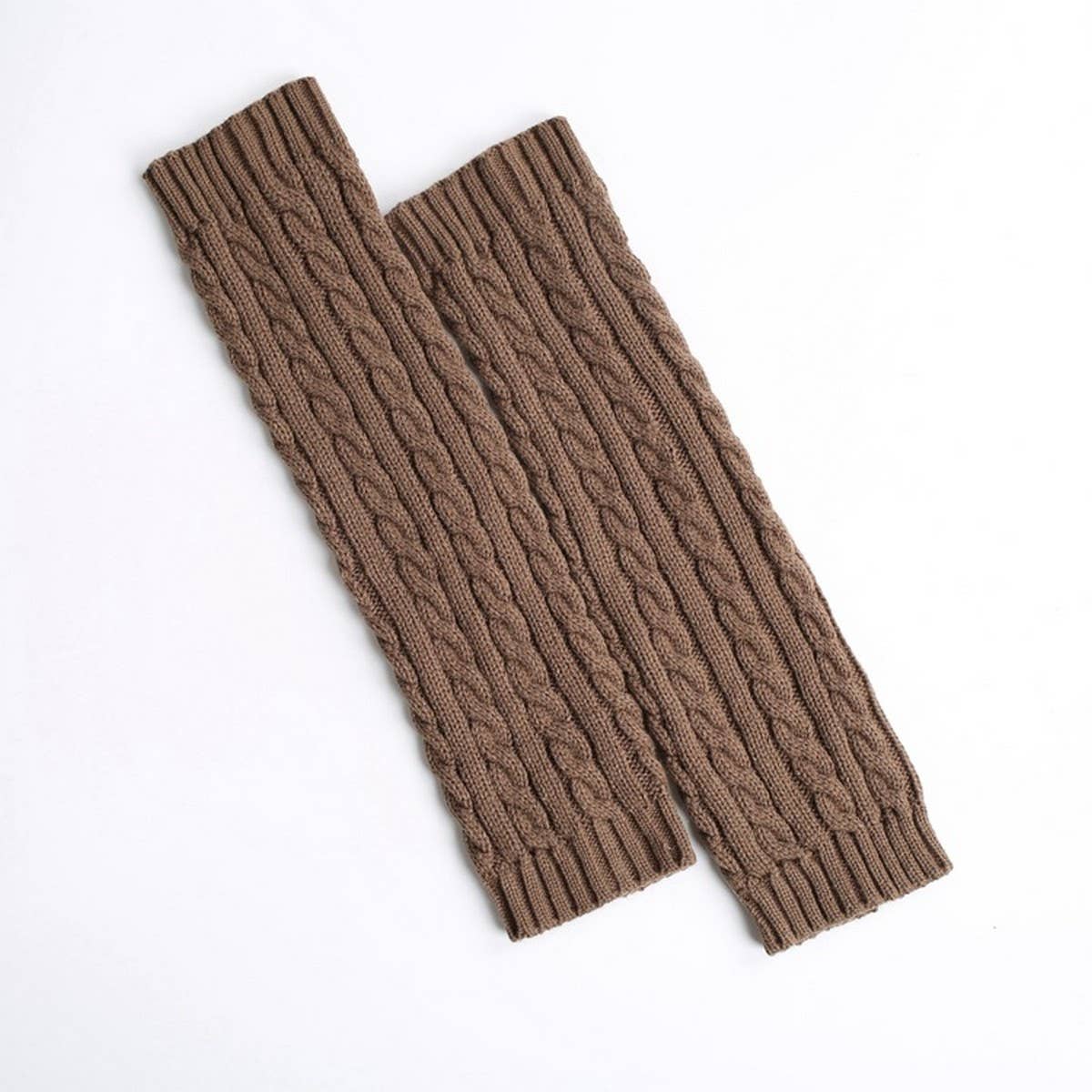 KNITTED AUTUMN AND WINTER WARM LEG WARMERS