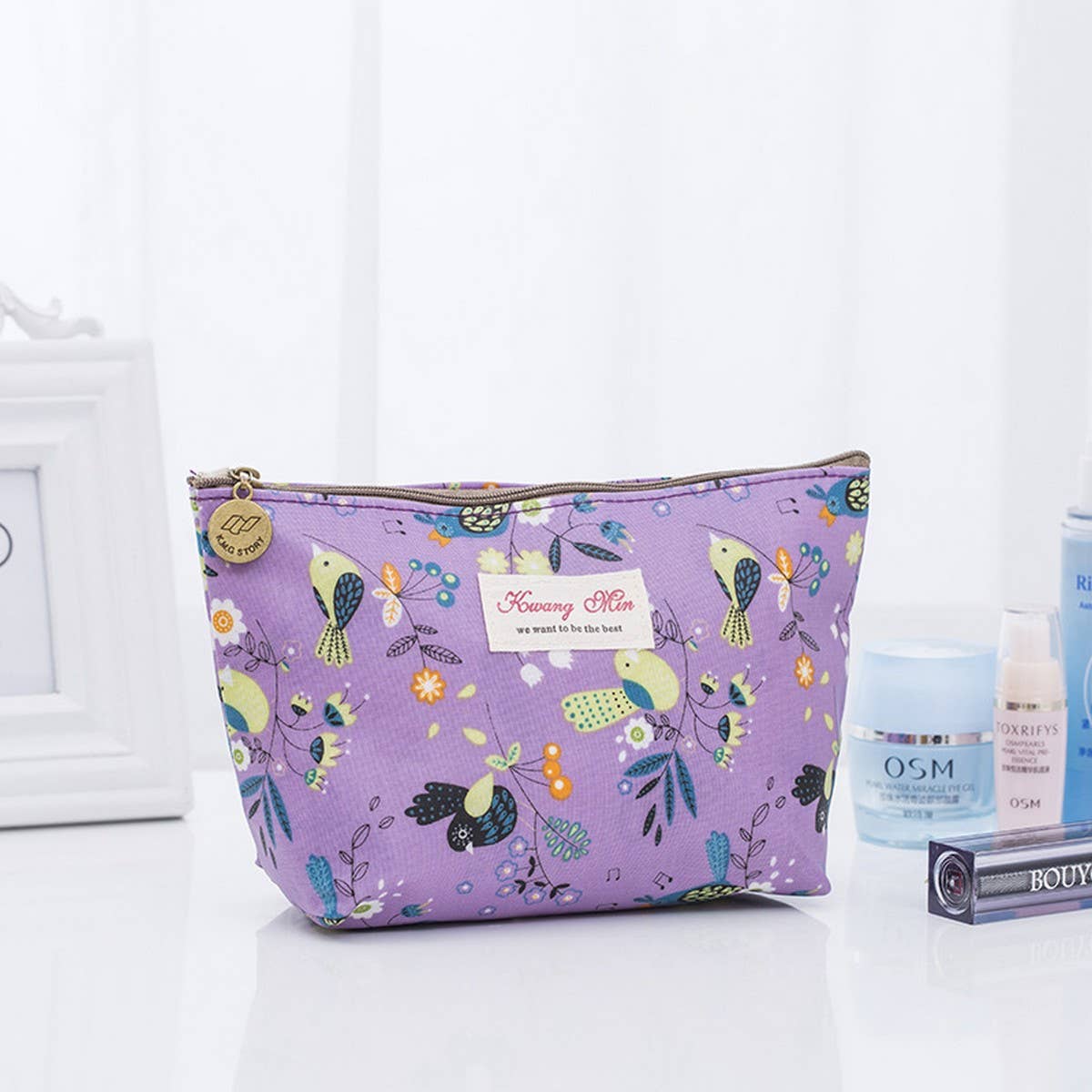 PORTABLE TRAVEL COSMETICS STORAGE BAG MAKEUP BAG_CWAB1726