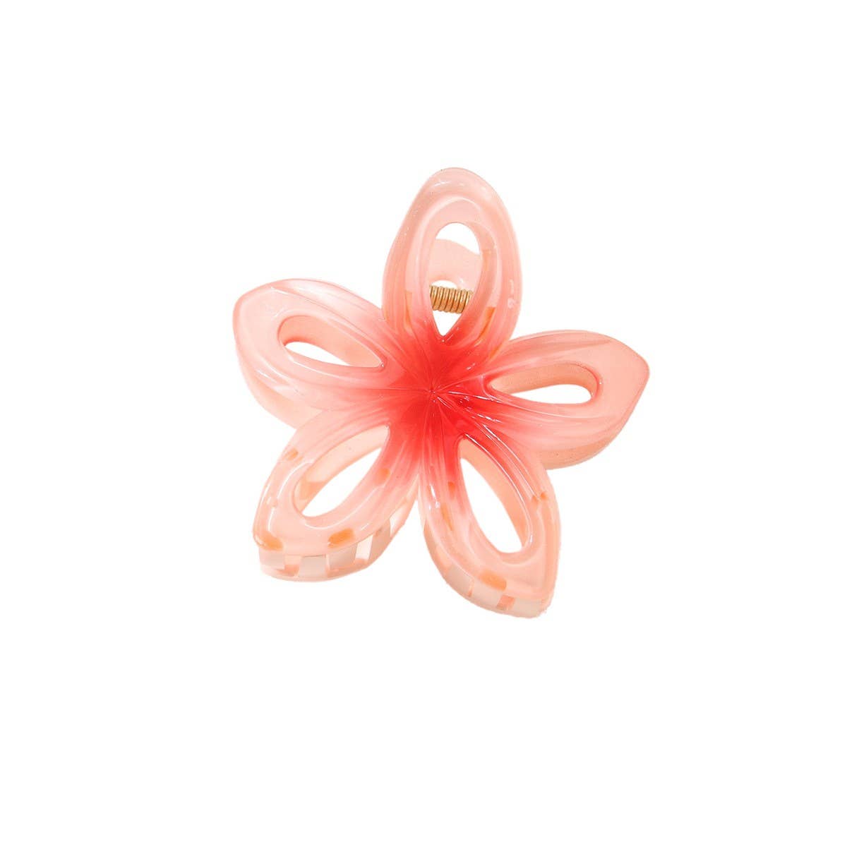 CWAHA1383_GRADIENT FLOWER HAIR CLAW CLIP