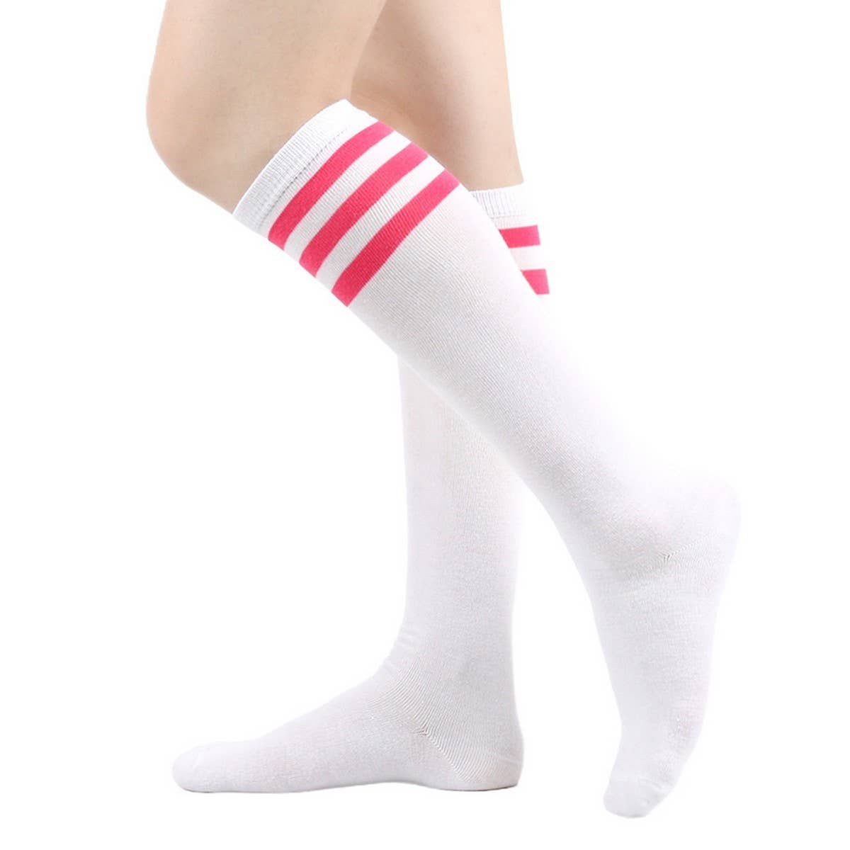 CWMM10064_WOMEN KNEE-HIGH SOCKS FOR SCHOOL &AMP  PERFORMANCE