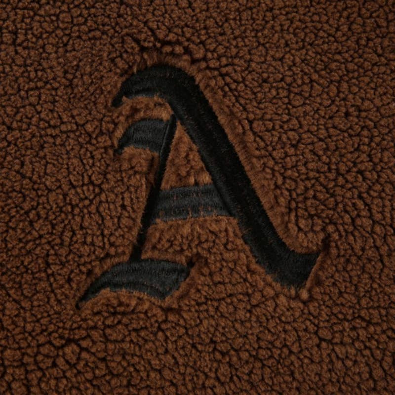 VINTAGE JACKET LAMB FLEECE ZIP-UP LAPEL JACKET