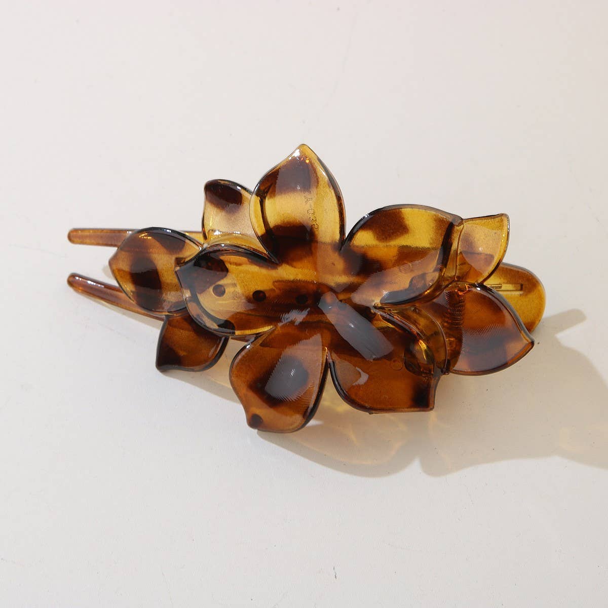 CWAHA07409_FLORAL DUCKBILL HAIR CLIP FOR WOMEN