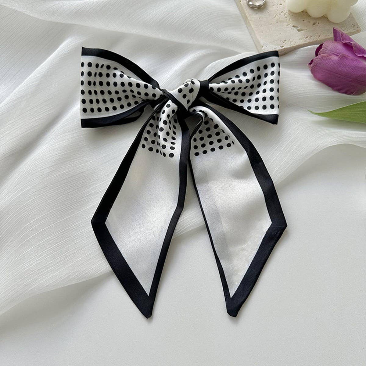 HIGH-END SIMPLE SILK SCARF FASHIONABLE HEADBAND