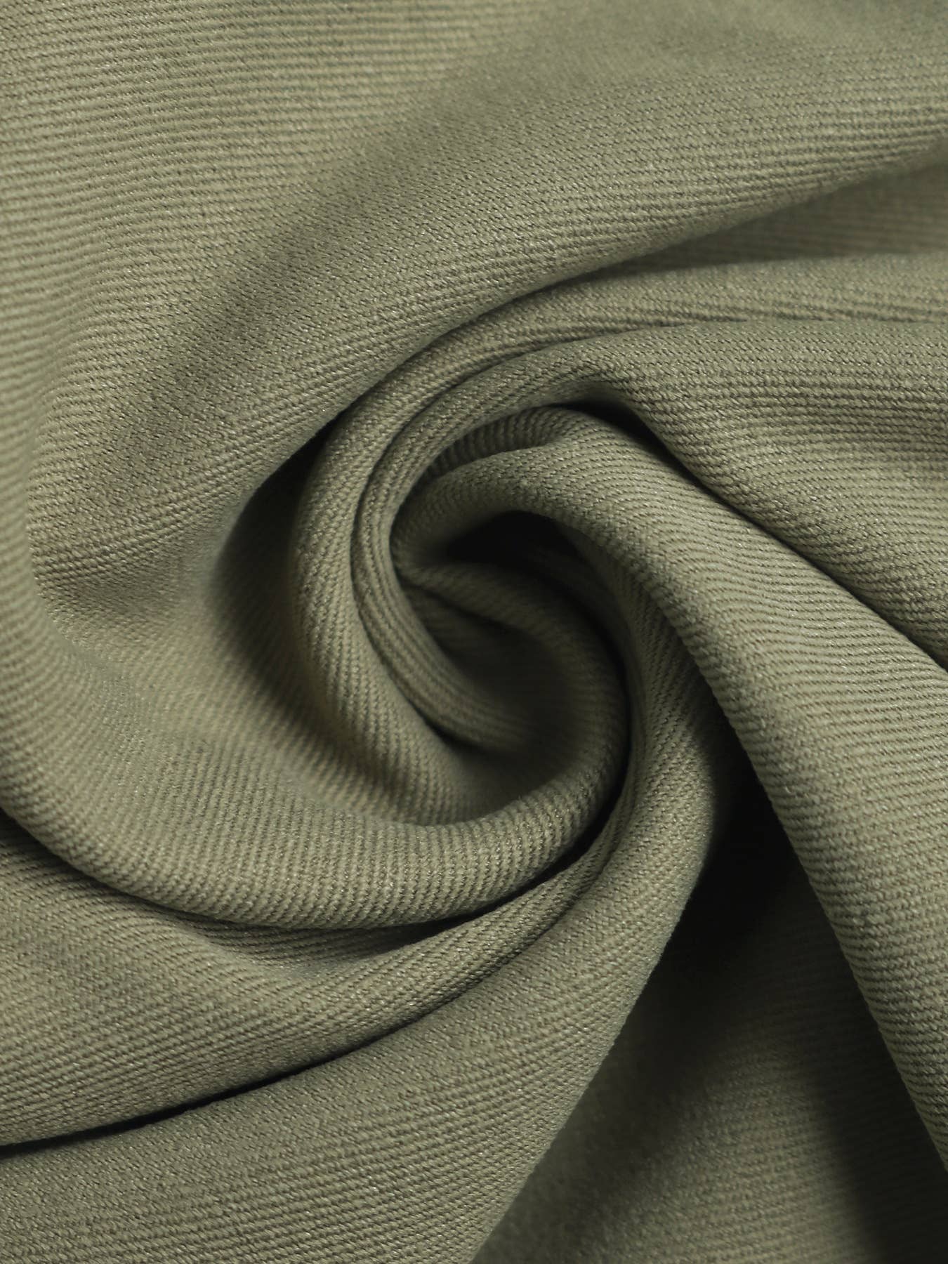 Solid A-line dress with a lapel cinched waist