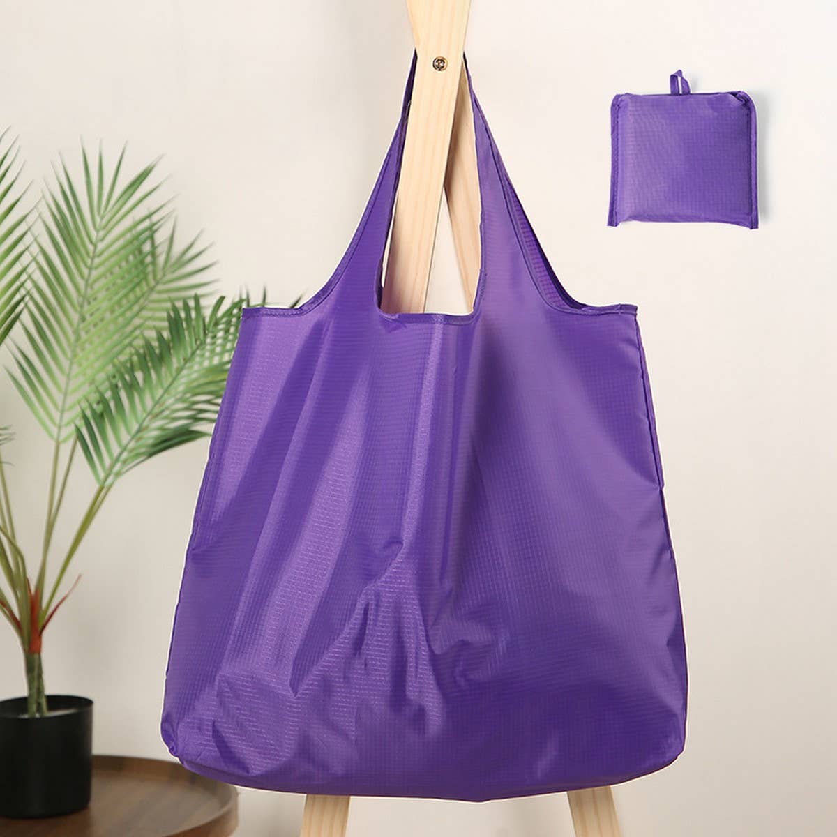 WATERPROOF OXFORD CLOTH FOLDING SHOPPING BAG_CWAB3458
