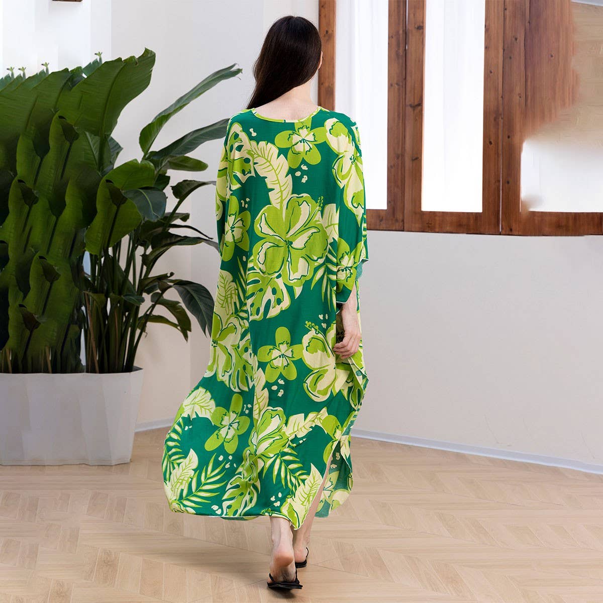 Crochet Front Loose Beach Cover-Up for Vacation