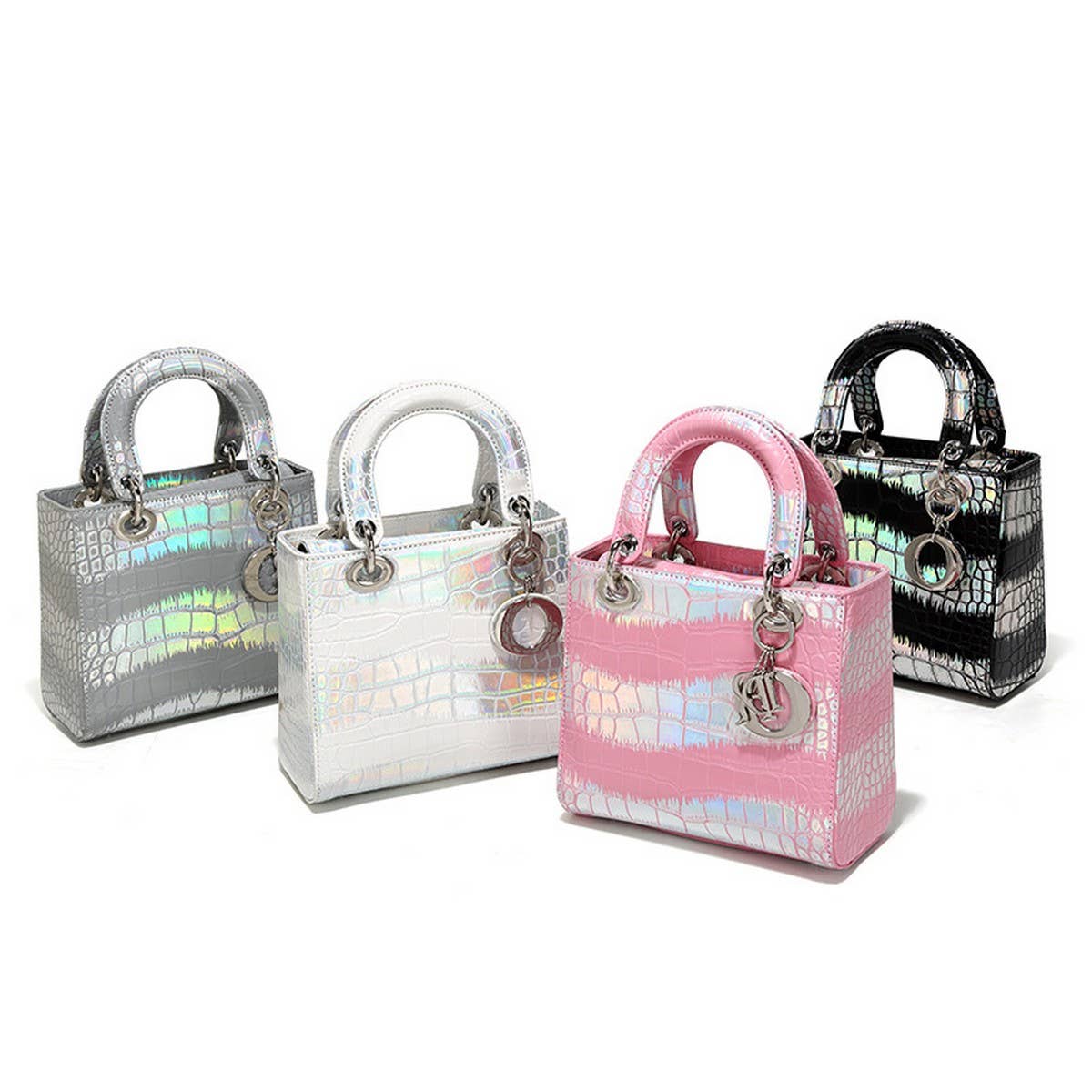 HIGH-QUALITY CROCODILE PATTERN WOMEN'S HANDBAG_CWAB3623