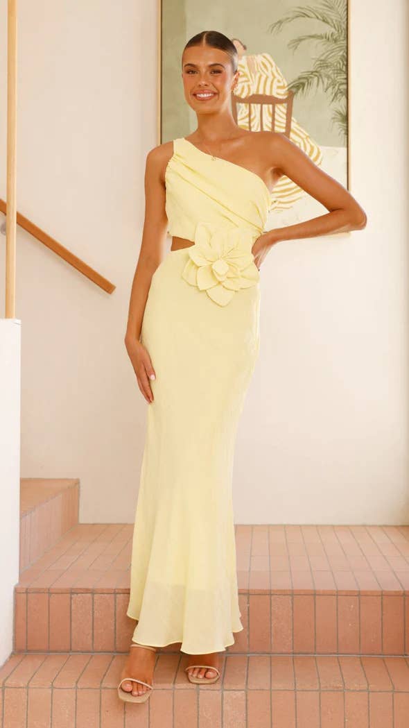 Stylish slim sexy solid color strapless dress