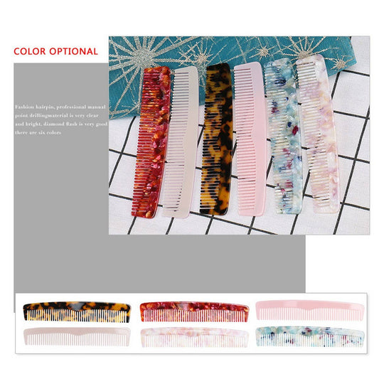 ACETATE SHEET HAIR COMB ANTI-STATIC COMB_CWAHA4196