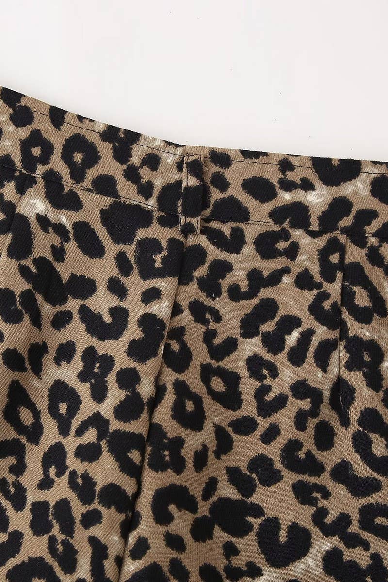CWBSP0505_FASHION CASUAL SEXY ANIMAL PRINT SHORTS