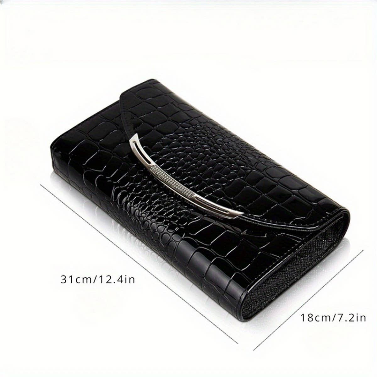 2024 NEW LARGE CAPACITY CROCODILE PATTERN CLUTCH_CWAB2621