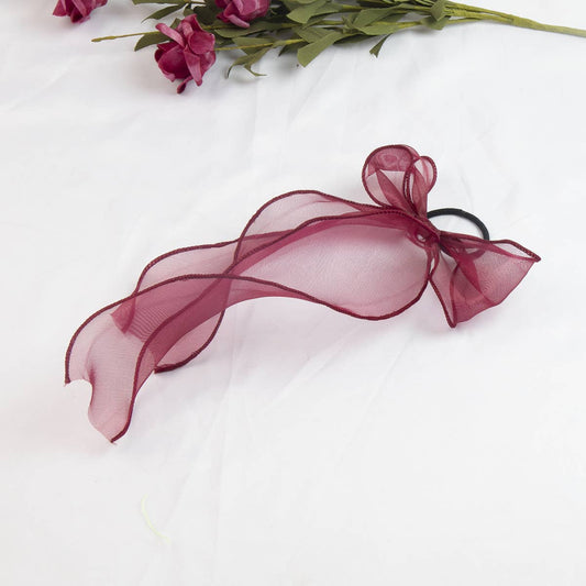 NEW BOW HEADBAND RIBBON HAIR TIE_CWAHA0867