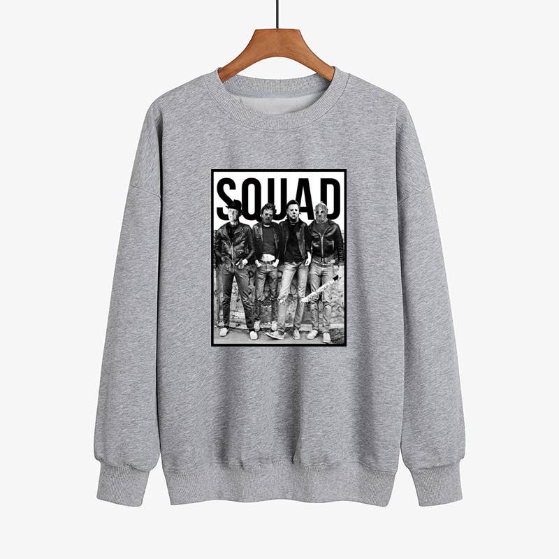 Ghost-Catching Team'S Trendy Printed Hoodie