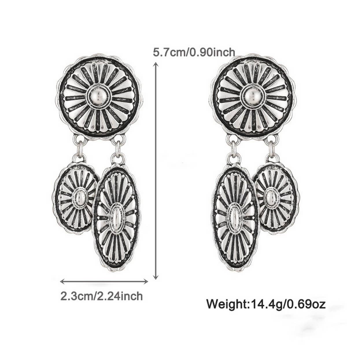 WOMEN'S HIGH-END FASHION EARRINGS AND NECKLACE SET