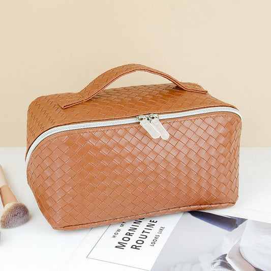 FASHION PORTABLE WOVEN COSMETIC BAG_CWAB1084