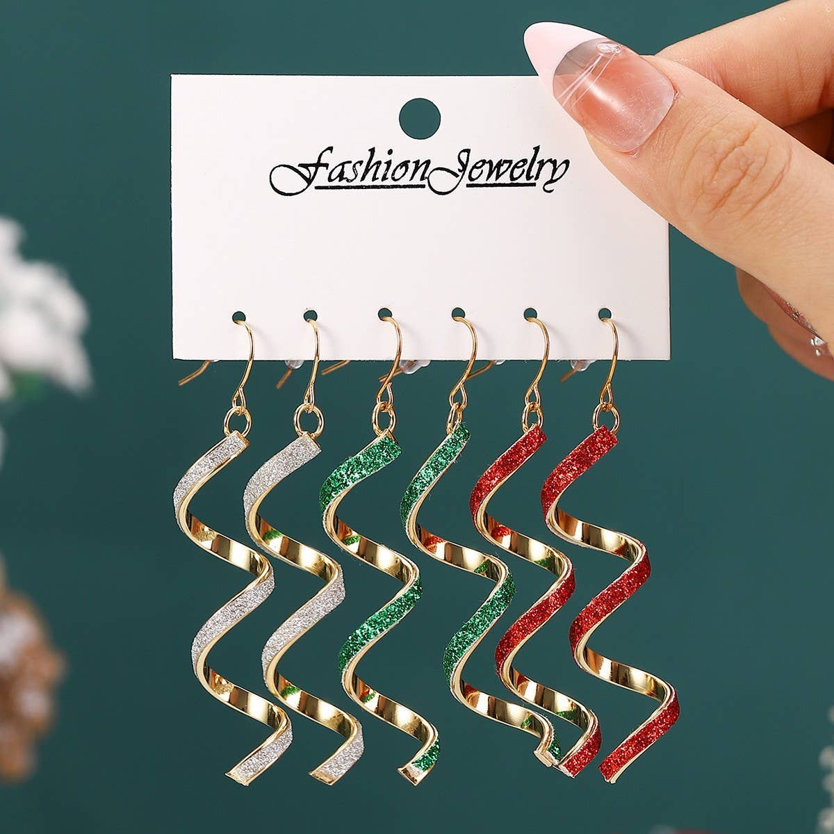 CHRISTMAS ALL-MATCH PERSONALIZED EARRINGS SET