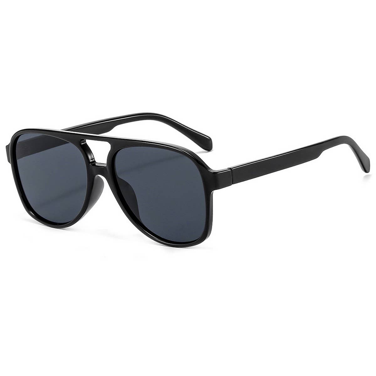 Double Bridge Oversized PC Sunglasses Unisex