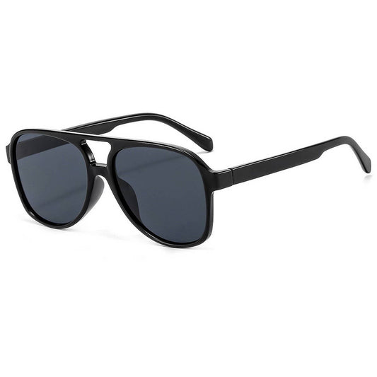 Double Bridge Oversized PC Sunglasses Unisex
