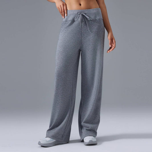 Women's High Waist Wide-Leg Drawstring Pants