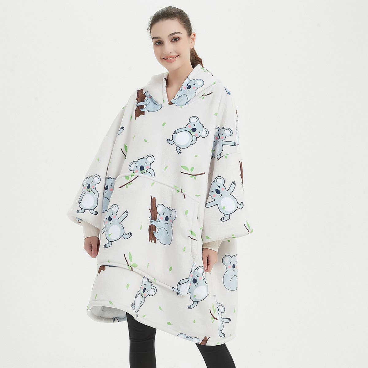 Wearable TV Blanket Hoodie Pajamas