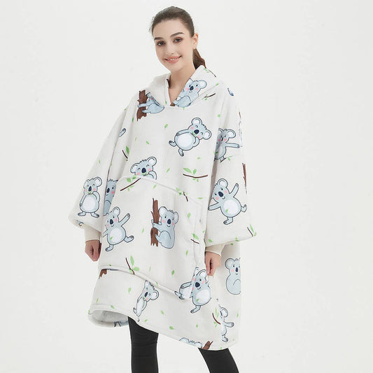 Wearable TV Blanket Hoodie Pajamas