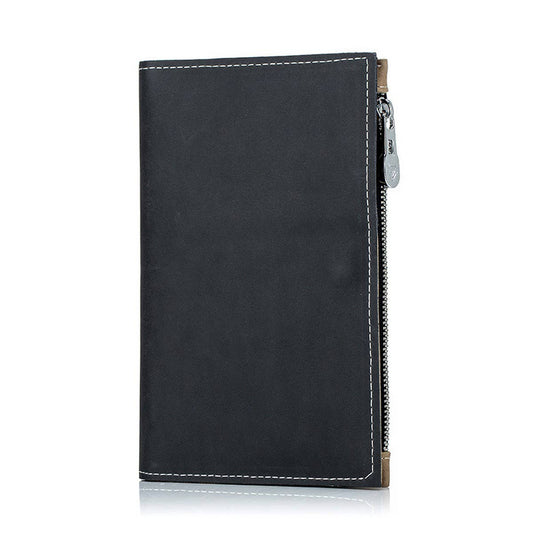 MULTIFUNCTIONAL ZIPPER ULTRA-THIN LEATHER WALLET_CWAB3711